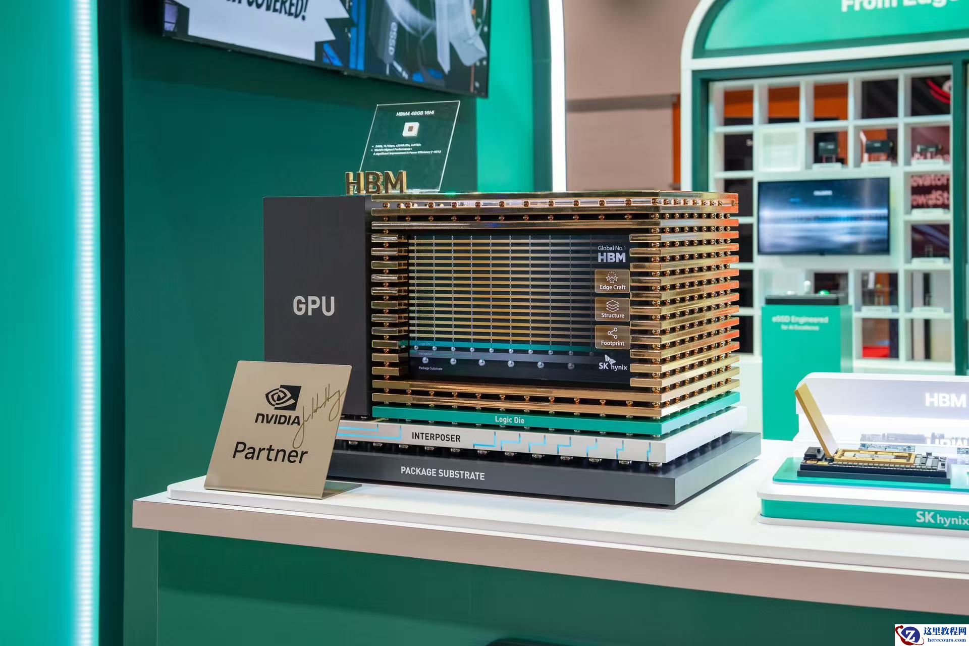SK 海力士亮相英伟达 GTC 2026，集中展出 HBM4 等下一代 AI 存储产品