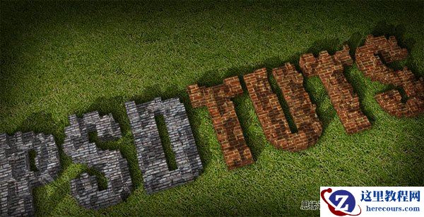 Photoshop和谷歌SketchUp创建超酷的3D立体字