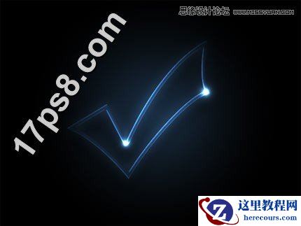 Photoshop制作塑料效果的霓虹字教程