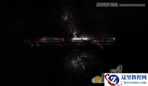 Photoshop打造质感钢铁文字电影海报效果