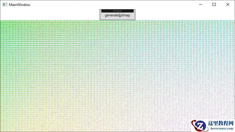 关于WPF WriteableBitmap类直接操作像素点的问题