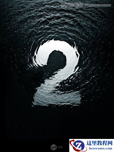 Photoshop制作创意的水中艺术字教程