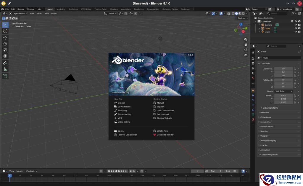 开源 3D 创作软件 Blender 5.1 发布：评估形态键提速超 300%