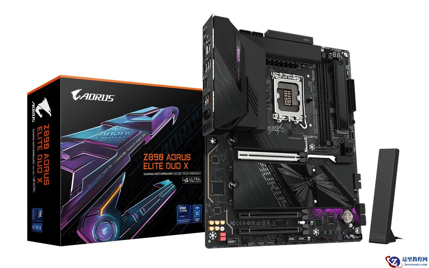 技嘉 Z890 AORUS ELITE DUO X 主板上线，支持 10266+ MT/s 内存超频
