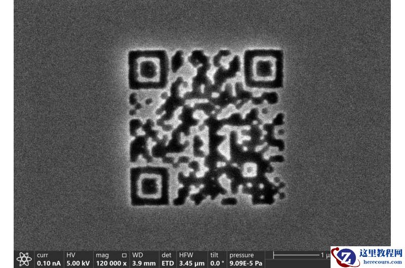 世界最小二维码问世：仅 1.98 平方微米，数据可存千年