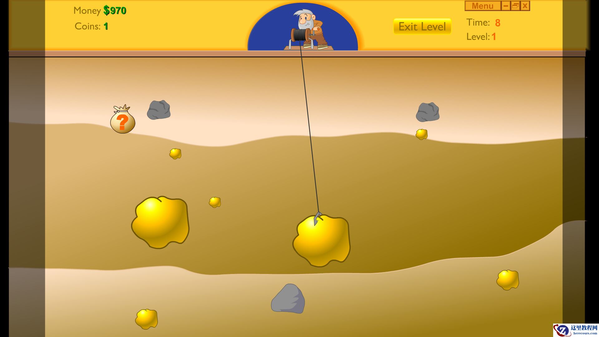 经典游戏《黄金矿工》Steam 版加入简体中文支持，国区售 16.69 元