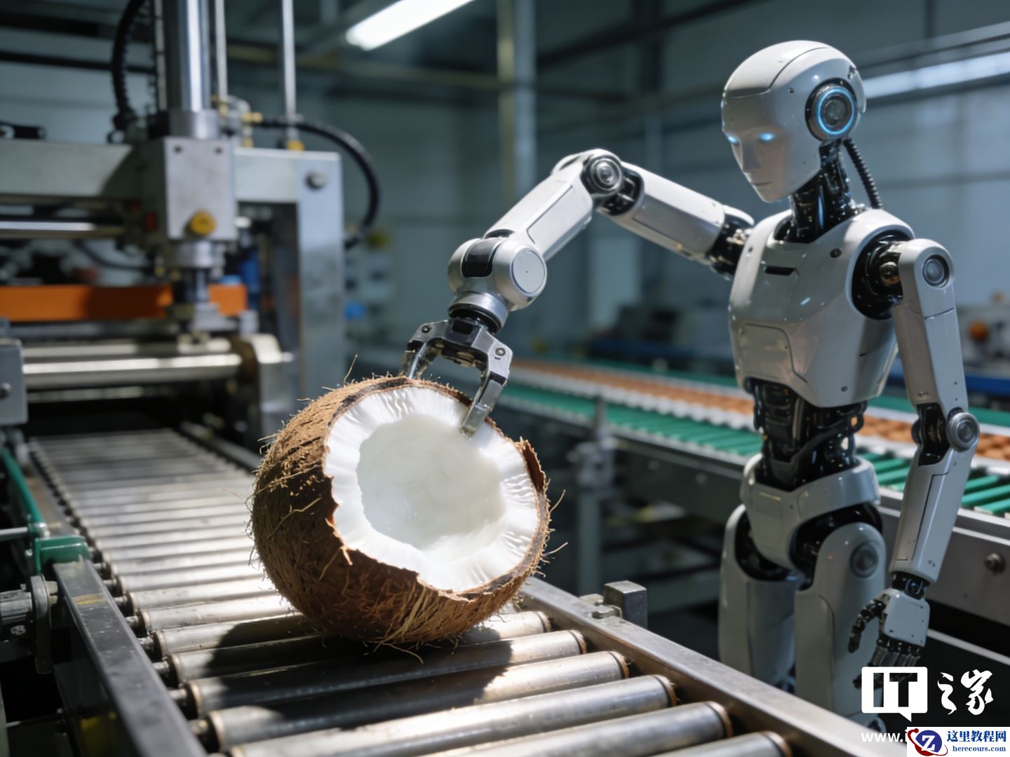 椰树集团招标 50 台人形机器人剥椰子，要求每小时处理超 360 个