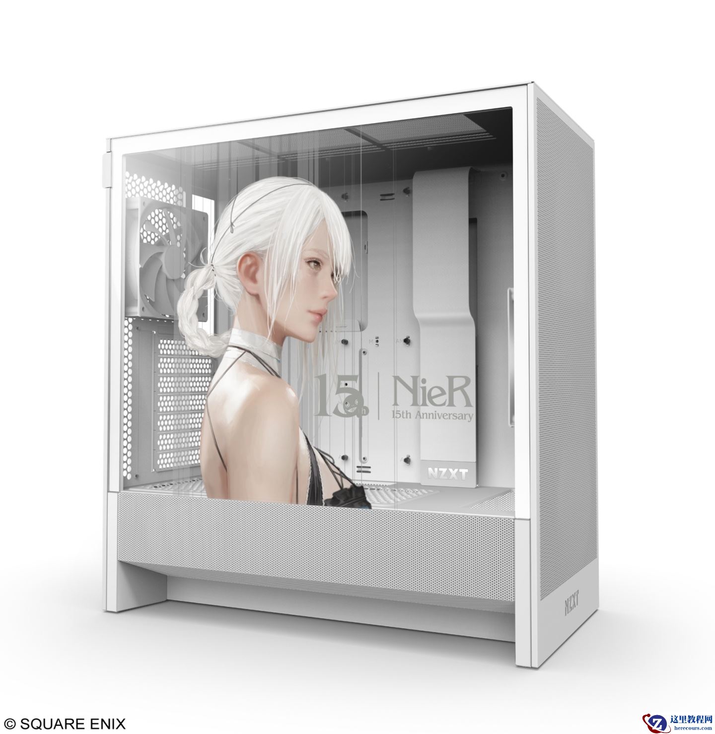NZXT 恩杰推出《尼尔》系列 15 周年纪念款 H5 Flow 机箱