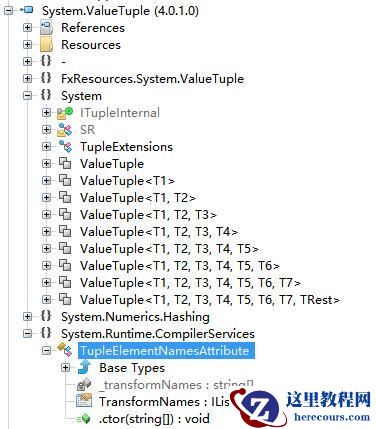 C#Tuples（元组）