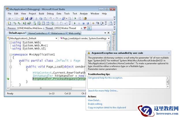 详细介绍ASP.NET MVC--路由
