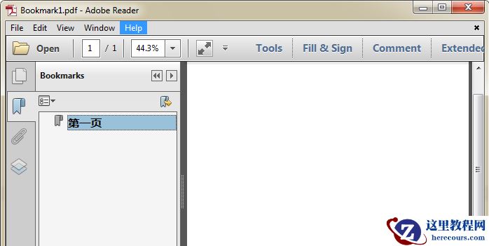 C#如何实现添加和修改以及删除PDF书签的方法介绍