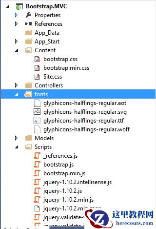 ASP.NET MVC如何使用Bootstrap的实例分析