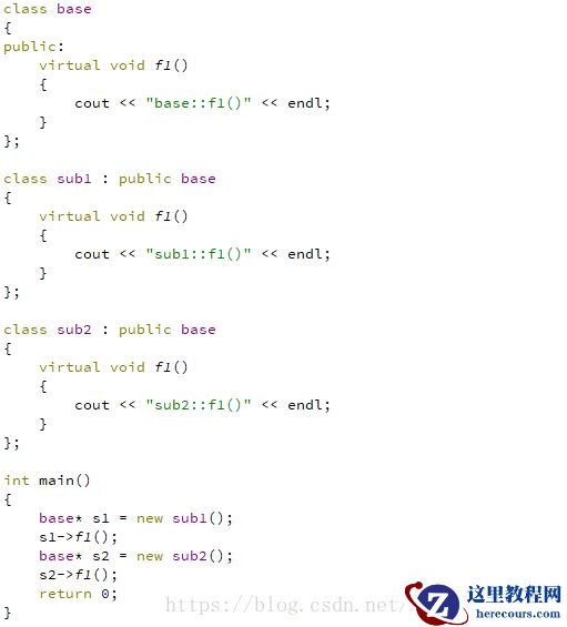 C++11新特性 - 多态和虚函数，override说明符