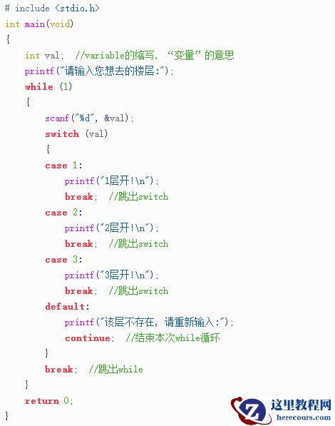 c语言中continue语句的作用是什么