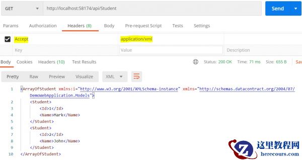 什么是 Asp.Net webAPI C# 中的内容协商？