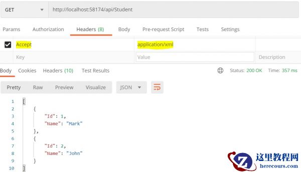 我们如何在 Asp.Net WebAPI C# 中指定 MIME 类型？