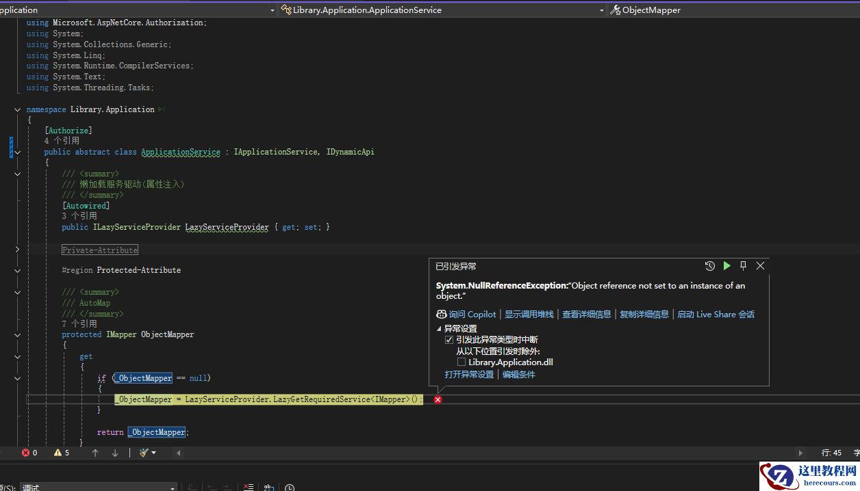 Asp.Net动态接口中属性注入未生效的问题解决