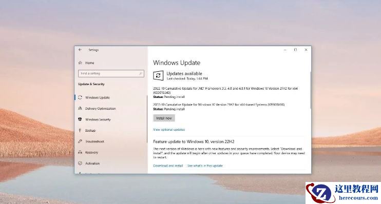 Win10 KB5018410版本谨慎更新！部分软件无法运行