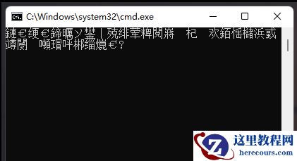 运行bat文件打开乱码？Win11系统运行bat文件出现乱码的解决方法