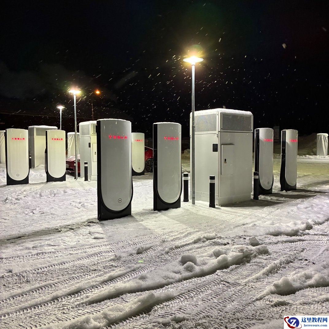 瑞典特斯拉充电站遭破坏：电缆被浇水冻结，还出现反马斯克图像