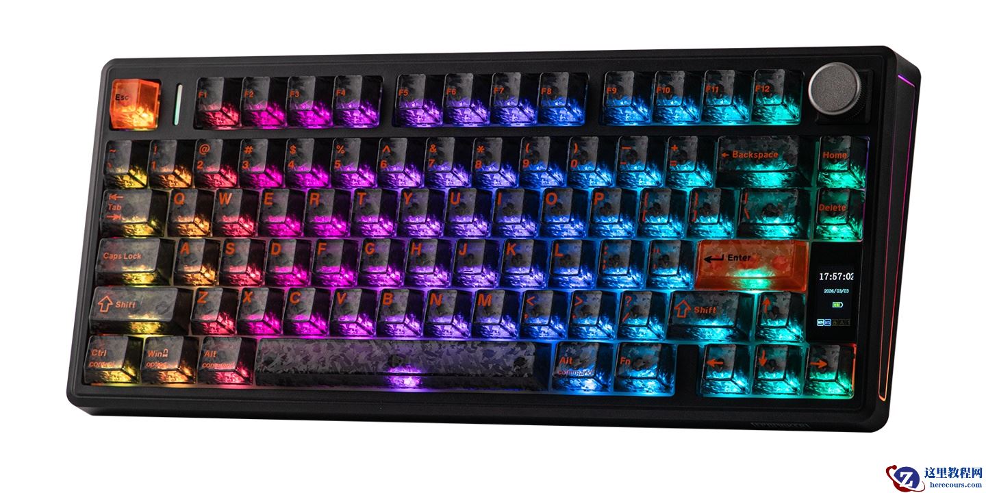 EPOMAKER TH80 V2 系列三模机械键盘发售：PRO 款配备 1.06 英寸彩屏