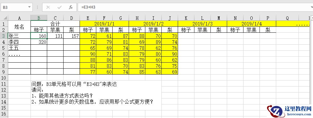 因为不知道SUMIF函数还能横着用,她一上午的工作被别人一分钟搞定