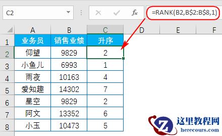 Excel教程:你会用函数RANK吗?