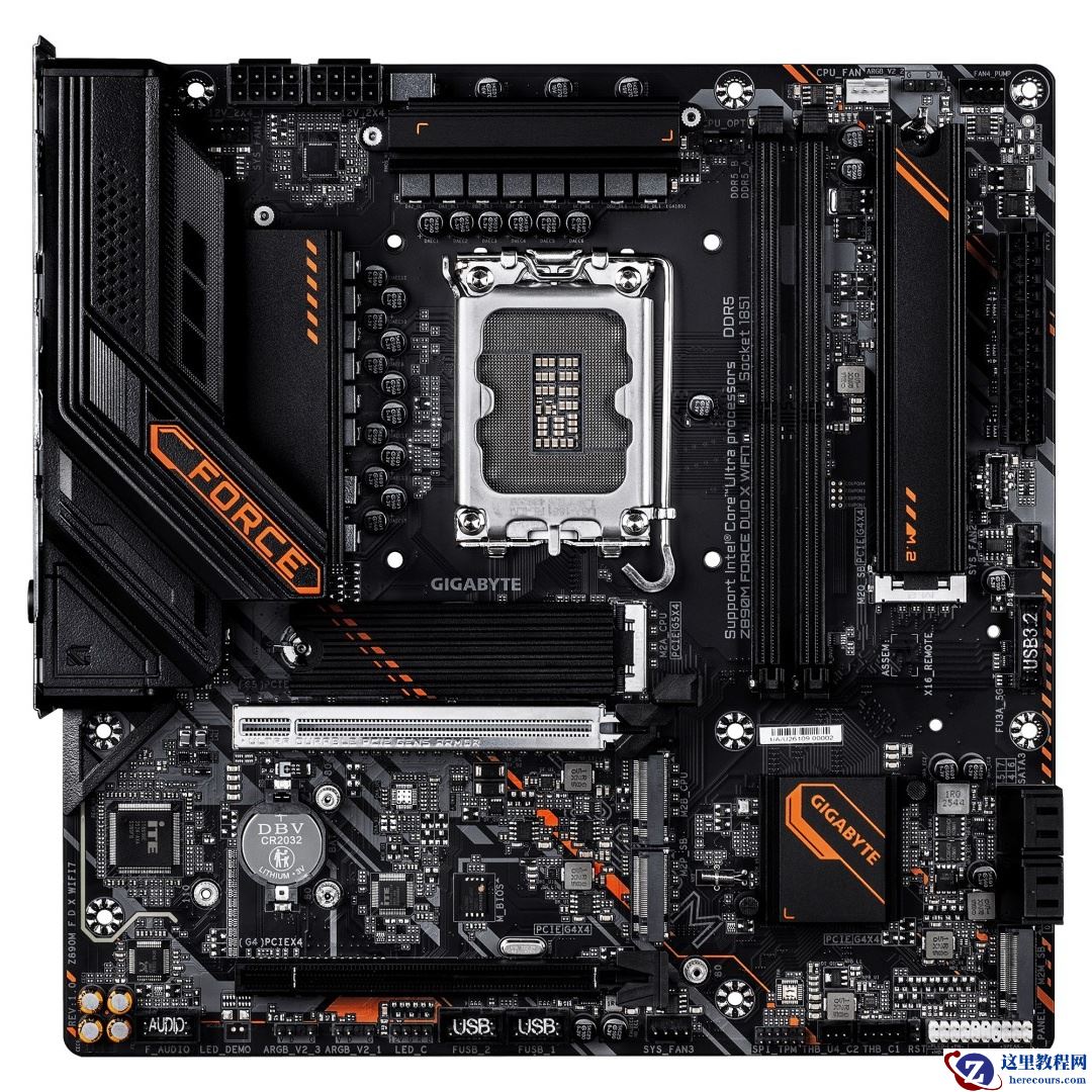 技嘉 Z890M FORCE DUO X WIFI7 主板上市，1699 元