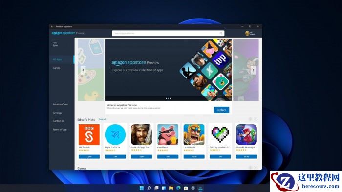 Win11怎么安装WSA和亚马逊应用商店