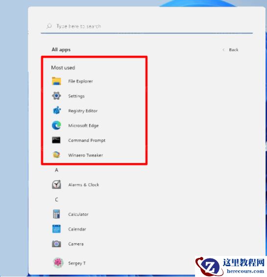 如何在Windows11“开始”菜单中隐藏或显示最常用的应用程序？