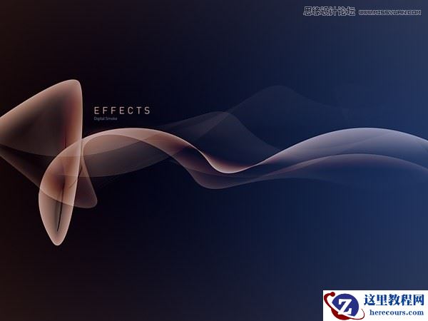 Illustrator+Ps制作数字烟雾效果教程