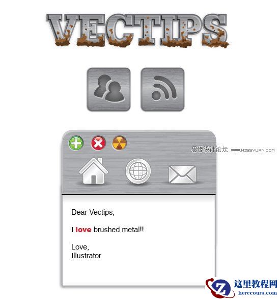 Illustrator创建质感的金属拉丝纹理