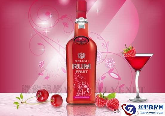 Illustrator CS5教程：使用网格填充设计海报效果