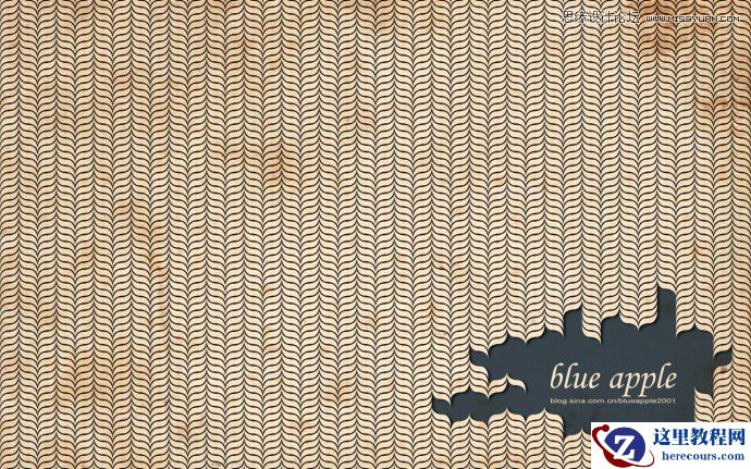 Illustrator制作复古风格壁纸教程