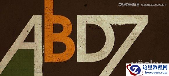 Illustrator结合PS制作漂亮复古海报