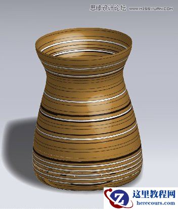 Illustrator制作立体效果的陶罐教程