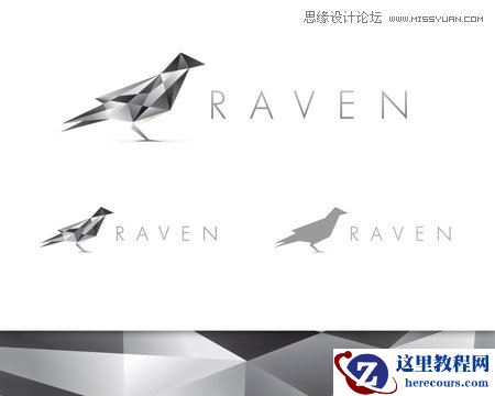 Illustrator设计钻石格子风格的LOGO教程