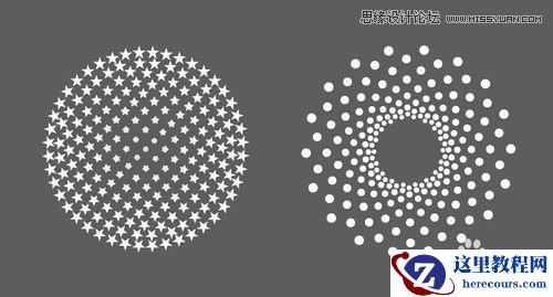 Illustrator制作神奇有趣的点状圆形图案