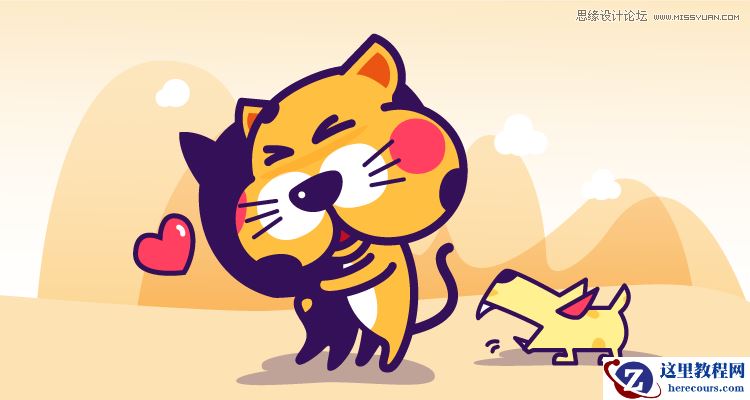 Illustrator结合PS设计属于你自己的微信表情