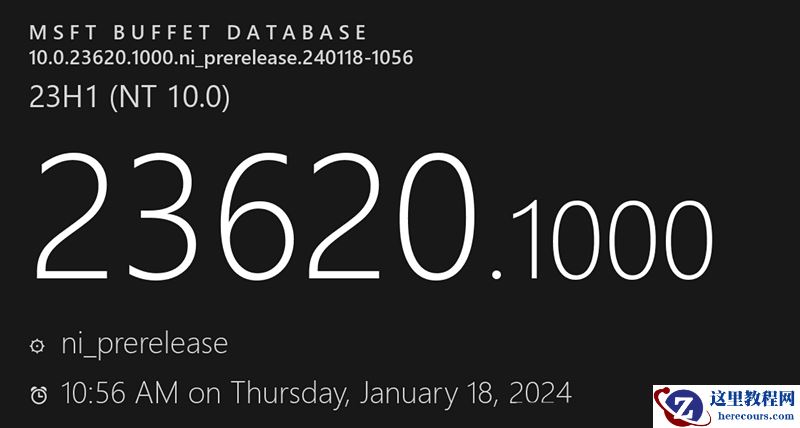 微软Win11 Dev 预览版 Build 23620 发布：修复多项 Bug