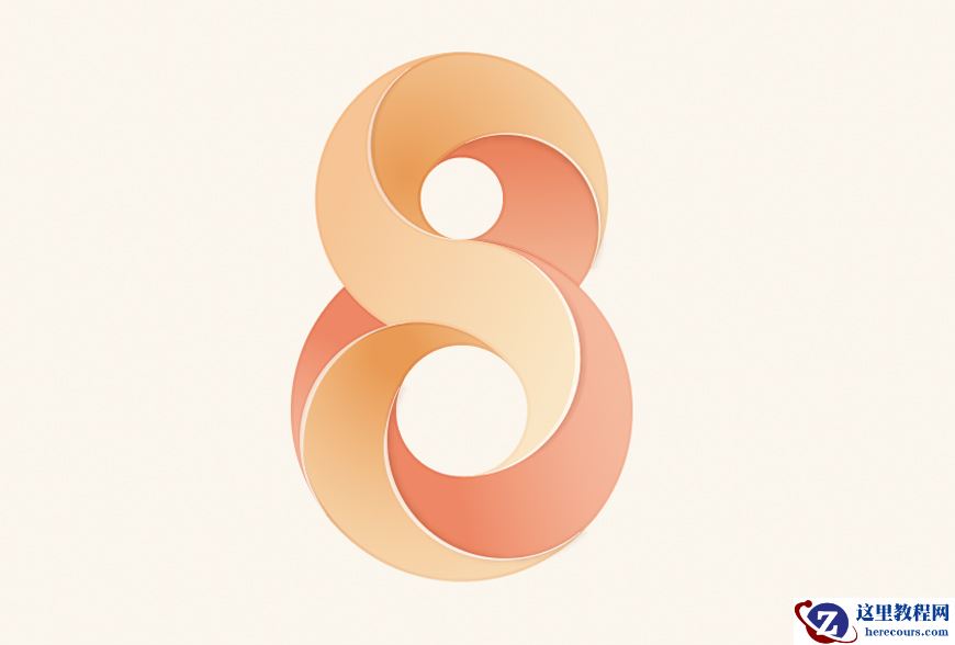 Illustrator绘制Yoga风格的立体字效果