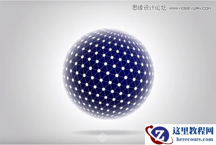 AI教程：制作科技感十足的立体球状