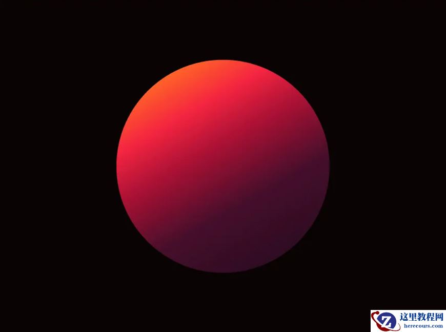 Illustrator绘制复古磨砂风格的星球