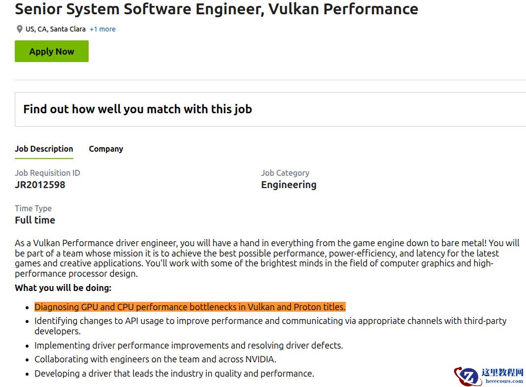 英伟达招聘 Linux 工程师，有望为游戏掌机芯片铺路