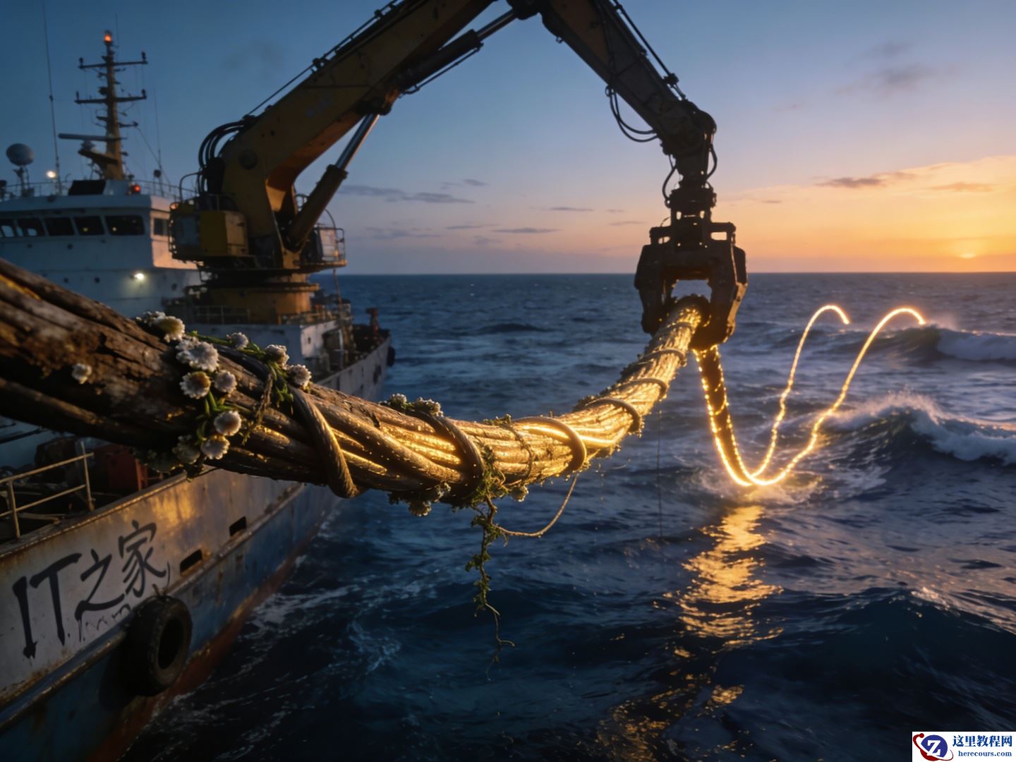 1988 年投运：全球首条跨洋光缆 TAT-8 启动回收，退役近 24 年后重见天日