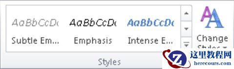 Word 2010格式样式的类型？