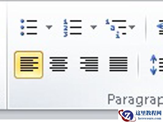 如何在Word 2010中对齐和对齐文本？