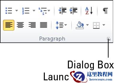 如何查找Word 2010的段落格式命令？