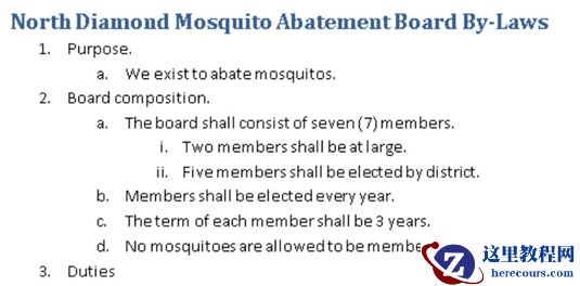 如何在Word 2010中创建项目符号或编号列表？