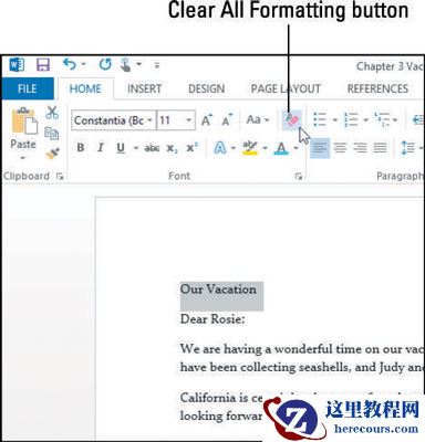 如何在Word 2013中应用样式集？